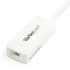 StarTech.com Adaptér USB na Ethernet 155 mm Bílá 1000Mbps