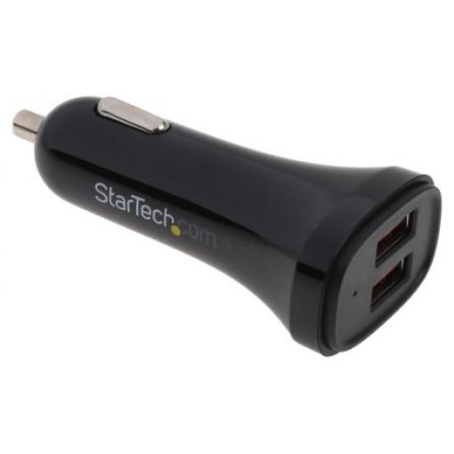 StarTech.com Nabíječka do auta, stálý výkon: 24W 24V dc, 2.4 A 5V dc USB