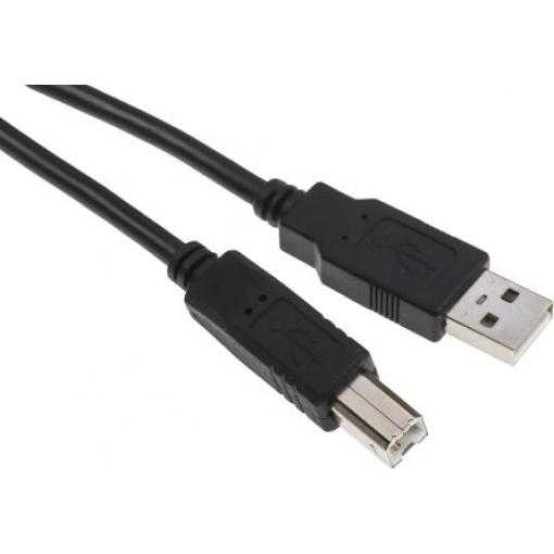 StarTech.com Kabel USB do zásuvky IC Vnější, A: USB typu A, 2 m Vnější, Černá, B: USB B