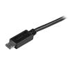 StarTech.com Kabel USB do zásuvky IC Vnější, A: USB typu A, 1 m Vnější, Černá, B: Micro USB typ B