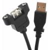 StarTech.com Kabel USB do zásuvky IC Vnější, A: USB typu A, 300 mm Vnitřní, Černá, B: USB typu A