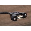 StarTech.com Kabel USB do zásuvky IC Vnější, A: USB typu A, 300 mm Vnitřní, Černá, B: USB typu A