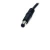 StarTech.com Kabel USB do zásuvky IC Vnější, A: USB typu A, 900 mm Vnější, Černá, B: Napájení Barrel