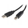 StarTech.com Kabel USB do zásuvky IC Vnější, A: USB typu A, 3 m Vnější, Černá, B: USB B