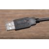 StarTech.com Kabel USB do zásuvky IC Vnější, A: USB typu A, 500 mm Vnější, Černá, B: USB B