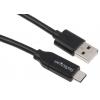 StarTech.com Kabel USB do zásuvky IC Vnější, A: USB typu A, 1 m Vnější, Černá, B: USB typu C