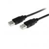 StarTech.com Kabel USB do zásuvky IC Vnější, A: USB typu A, 1 m Vnější, Černá, B: USB typu A
