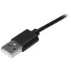 StarTech.com Kabel USB do zásuvky IC Vnější, A: USB typu A, 2 m Vnější, Černá, B: USB typu C