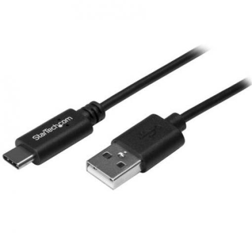 StarTech.com Kabel USB do zásuvky IC Vnější, A: USB typu A, 2 m Vnější, Černá, B: USB typu C