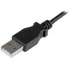 StarTech.com Kabel USB do zásuvky IC Vnější, A: USB typu A, 2 m Vnější, Černá, B: Micro USB typ B