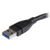 StarTech.com Kabel USB do zásuvky IC Vnější, A: USB typu A, 150 mm Vnitřní, Černá, B: USB typu A
