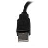 StarTech.com Kabel USB do zásuvky IC Vnější, A: USB typu A, 150 mm Vnitřní, Černá, B: USB typu A