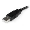 StarTech.com Kabel USB do zásuvky IC Vnější, A: USB typu A, 150 mm Vnitřní, Černá, B: USB typu A