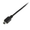 StarTech.com Kabel USB do zásuvky IC Vnější, A: USB typu A, 2 m Vnější, Černá, B: Micro USB typ B