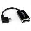 StarTech.com Kabel USB do zásuvky IC Vnější, A: Micro USB B, 150 mm Vnitřní, Černá, B: USB typu A