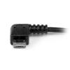 StarTech.com Kabel USB do zásuvky IC Vnější, A: Micro USB B, 150 mm Vnitřní, Černá, B: USB typu A