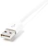 StarTech.com Kabel USB do zásuvky IC Vnější, řada: USBLT, A: USB 2.0 Typ A, 1 m Vnější, Bílá, B: Lightning
