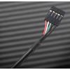 StarTech.com Kabel USB do zásuvky IC Vnitřní, A: 5pin krimpovací zásuvka, 300 mm Vnitřní, Černá, B: USB typu A