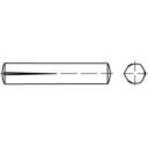 TOOLCRAFT 136053 rýhovaný lícovaný kolík (Ø x d) 2 mm x 20 mm ocel 250 ks