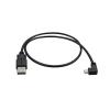 StarTech.com Kabel USB do zásuvky IC Vnější, řada: USBA, A: USB 2.0 Typ A, 500 mm Vnější, Černá, B: Micro USB typ B
