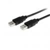 StarTech.com Kabel USB do zásuvky IC Vnější, A: USB typu A, 2 m Vnější, Černá, B: USB typu A