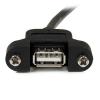 StarTech.com Kabel USB do zásuvky IC Vnější, A: USB typu A, 900 mm Vnitřní, Černá, B: USB typu A