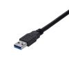 StarTech.com Kabel USB do zásuvky IC Vnější, A: USB typu A, 1 m Vnitřní, Černá, B: USB typu A