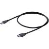 StarTech.com Kabel USB do zásuvky IC Vnější, A: USB typu A, 1 m Vnitřní, Černá, B: USB typu A