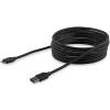 StarTech.com Kabel USB do zásuvky IC Vnější, A: USB typu A, 3 m Vnější, Černá, B: Micro USB typ B