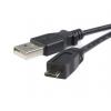 StarTech.com Kabel USB do zásuvky IC Vnější, A: USB typu A, 3 m Vnější, Černá, B: Micro USB typ B