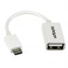 Kabel USB, 130mm, Bílá