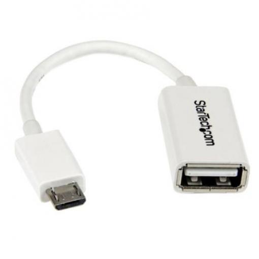 Kabel USB, 130mm, Bílá
