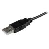 StarTech.com Kabel USB do zásuvky IC Vnější, A: USB typu A, 150 mm Vnější, Černá, B: Micro USB typ B