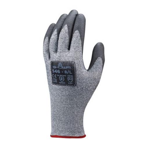 Showa Pracovní rukavice CE Šedá Ano HPPE, Polyester Ano Ano 9 546 Polyuretan