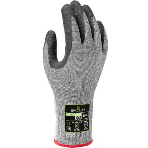 Showa Pracovní rukavice CE Šedá Ano HPPE, Polyester Ano Ano 7 346 Latexová pěna
