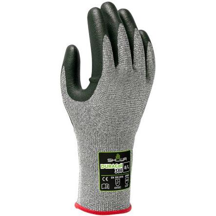 Showa Pracovní rukavice Šedá CE HPPE, Polyester Ano Ano Ano Nitrilová pěna 7 386