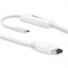 StarTech.com Adaptér, Thunderbolt 3, počet zobrazení: 1, 4 k, video připojení: Display Port, standard: USB 3.1
