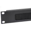 Vstup kabelu do panelu for use with Rozvaděče a skříně serverů, kabelové rozvodny, síťové rozvodné skříně, Ocel