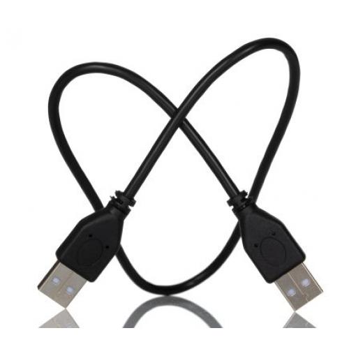 RS PRO Kabel USB do zásuvky IC Vnější, A: USB typu A, 500 mm Vnější, Černá, B: USB typu A