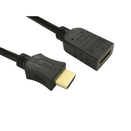 RS PRO Vysoká rychlost 5 m, A: Vnější HDMI, B: Vnitřní HDMI