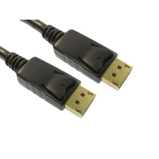 RS PRO, A: Vnější Display Port, B: Vnější Display Port, Polyvinylchlorid DisplayPort Kabely 500 mm