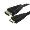 RS PRO Vysoká rychlost 3 m, A: Vnější Mini HDMI, B: Vnější HDMI