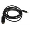 RS PRO, A: Vnější Display Port, B: Vnější HDMI, Polyvinylchlorid DisplayPort Kabely 3 m