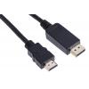 RS PRO, A: Vnější Display Port, B: Vnější HDMI, Polyvinylchlorid DisplayPort Kabely 3 m