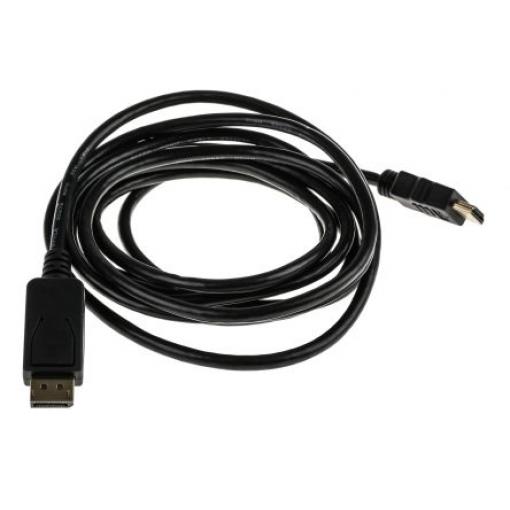RS PRO, A: Vnější Display Port, B: Vnější HDMI, Polyvinylchlorid DisplayPort Kabely 3 m