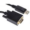 RS PRO, A: Vnější Display Port, B: Vnější VGA, Polyvinylchlorid DisplayPort Kabely 3 m