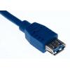 RS PRO Kabel USB do zásuvky IC Vnější, A: USB typu A, 2 m Vnitřní, Modrá, B: USB typu A