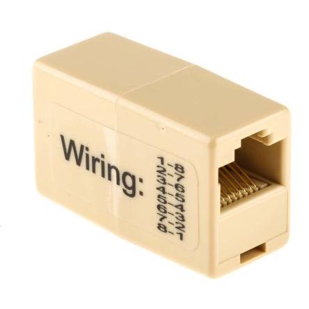 Spojka RJ, řada: SY350 UTP RJ45 Cat3, Spojka RS PRO