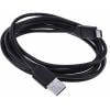 RS PRO Kabel USB do zásuvky IC Vnější, A: USB typu A, 2 m Vnější, Černá, B: USB typu C
