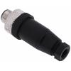 Kulatý konektor, počet kontaktů: 4, Kabel, velikost: M12 RS PRO, pohlaví kontaktu: Vnější, orientace těla: Rovný